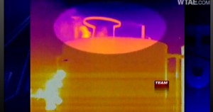 Infrared Shot of Gas Plant