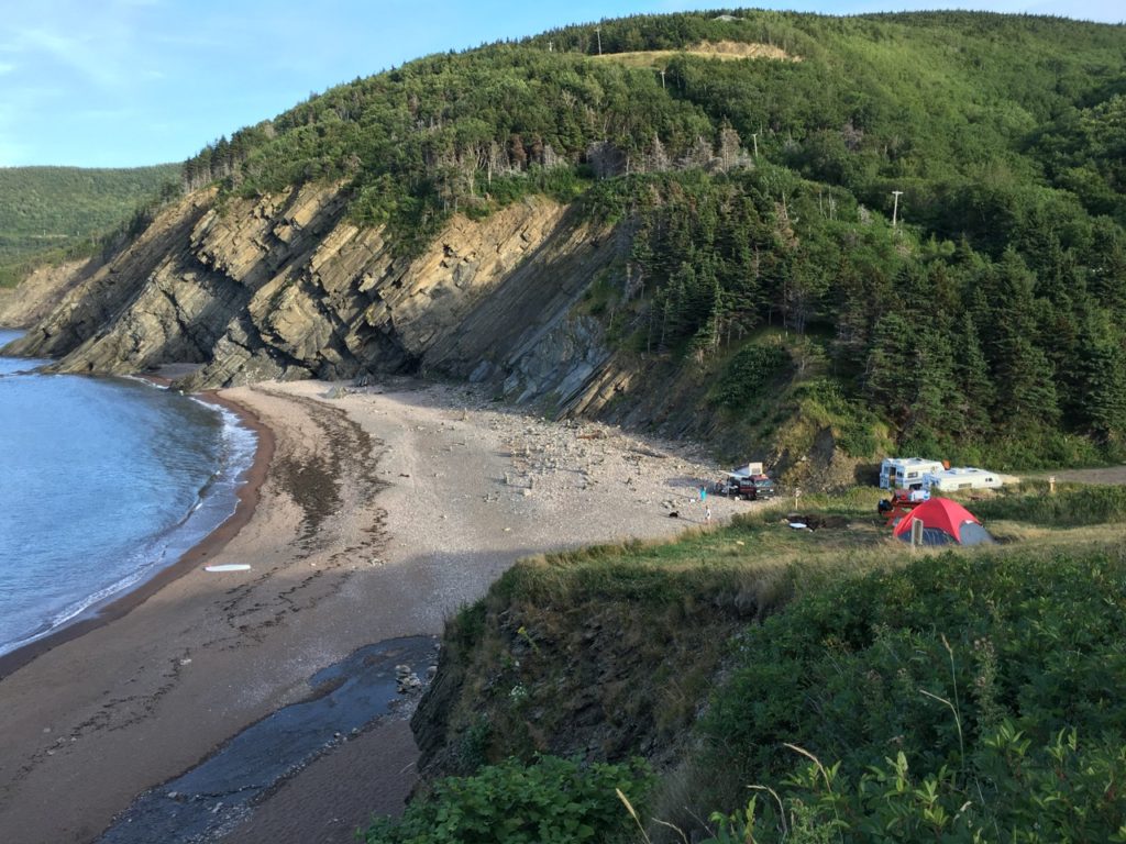 Meat Cove campground